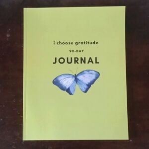 I Choose Gratitude 90-Day Journal, 8.5" x 11" - Signed By Author